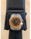 AP AUDEMARS PIGUET ROYAL OAK OFFSHORE VOLCANO CHRONOGRAPH REF 26170ST 42MM AUTOMATIC YEAR 2014 WATCH