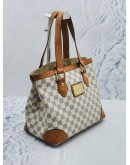 LOUIS VUITTON HAMPSTEAD PM DAMIER AZUR CANVAS WITH LEATHER TRIM SHOULDER BAG