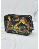 (LIKE NEW) 2024 COACH CHARTER CROSSBODY WITH HYBRID POUCH IN CAMO PRINT CANVAS BAG