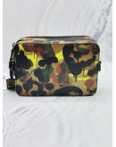 (LIKE NEW) 2024 COACH CHARTER CROSSBODY WITH HYBRID POUCH IN CAMO PRINT CANVAS BAG