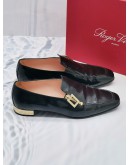 ROGER VIVIER ZIP LOAFER BLACK PATENT LEATHER SIZE 37 1/2 -FULL SET-