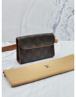 LOUIS VUITTON MONOGRAM CANVAS POCHETTE FLORENTINE WAIST BAG 