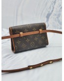 LOUIS VUITTON MONOGRAM CANVAS POCHETTE FLORENTINE WAIST BAG 