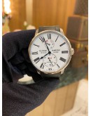 (LIKE NEW) ULYSSE NARDIN MARINE TORPILLEUR WHITE DIAL 42MM AUTOMATIC YEAR 2017 WATCH