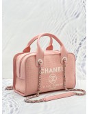 (UNWORN) 2023 CHANEL DEAUVILLE BOSTON MICROCHIP