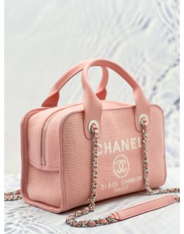 (UNWORN) 2023 CHANEL DEAUVILLE BOSTON MICROCHIP