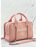 (UNWORN) 2023 CHANEL DEAUVILLE BOSTON MICROCHIP