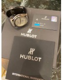 (LIKE NEW) HUBLOT CLASSIC FUSION TITANIUM REF 511.NX.2611.LR WHITE DIAL 45MM AUTOMATIC YEAR 2016 WATCH -FULL SET-