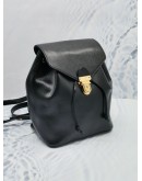 FENDI VITELLO CRUISE F IS FENDI DRAWSTRING MEDIUM BLACK BACKPACK 