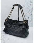 CHANEL MEDIUM IN THE MIX TOTE SHOULDER BAG IN BLACK QUILTED CALFSKIN LEATHER