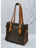 LOUIS VUITTON POPINCOURT HAUT BROWN MONOGRAM CANVAS SHOULDER BAG 