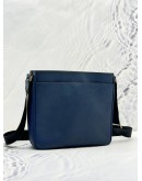 PRADA 2VH086 MESSENGER CROSSBODY BAG IN DARK BLUE SAFFIANO LEATHER