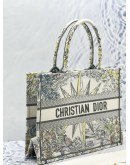 (LIKE NEW) CHRISTIAN DIOR BOOK TOTE MULTIPLE COLOR LIFE EMBROIDERY LIMITED EDITION BAG