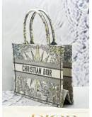 (LIKE NEW) CHRISTIAN DIOR BOOK TOTE MULTIPLE COLOR LIFE EMBROIDERY LIMITED EDITION BAG