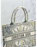 (LIKE NEW) CHRISTIAN DIOR BOOK TOTE MULTIPLE COLOR LIFE EMBROIDERY LIMITED EDITION BAG