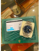 ROLEX OYSTER PERPETUAL DATEJUST 36 REF 16200 BLUE DEEP SEA ROME DIAL 36MM AUTOMATIC YEAR 2005 WATCH 