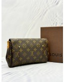 LOUIS VUITTON FAVOURITE MM IN BROWN MONOGRAM CANVAS -FULL SET-