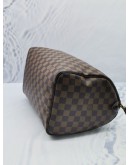 LOUIS VUITTON SPEEDY 30 BROWN DAMIER EBENE CANVAS HANDLE BAG 