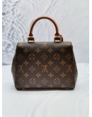 2022 MICROCHIP LOUIS VUITTON CLUNY BB BROWN MONOGRAM CANVAS WITH REMOVABLE STRAP 