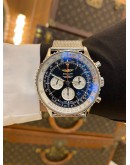 (LIKE NEW) 2022 BREITLING NAVITIMER CHRONOGRAPH BACK VIEW MOVEMENT 46MM AUTOMATIC WATCH