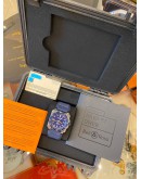 (LIKE NEW) 2021 BELL & ROSS BR 03-92 DIVER BLUE REF BR0392-D-BU-ST/SRB 42MM AUTOMATIC WATCH -FULL SET-