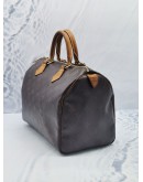 LOUIS VUITTON SPEEDY 30 BROWN MONOGARM CANVAS HANDLE BAG 