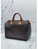 LOUIS VUITTON SPEEDY 30 BROWN MONOGARM CANVAS HANDLE BAG 