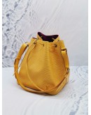 LOUIS VUITTON M44109 PETIT NOE PM YELLOW EPI LEATHER SHOULDER BAG