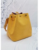 LOUIS VUITTON M44109 PETIT NOE PM YELLOW EPI LEATHER SHOULDER BAG