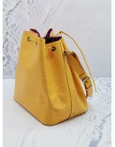 LOUIS VUITTON M44109 PETIT NOE PM YELLOW EPI LEATHER SHOULDER BAG