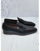 VALENTINO BLACK PATENT LEATHER LOAFER SIZE 42 1/2 