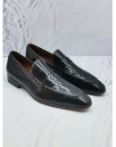 VALENTINO BLACK PATENT LEATHER LOAFER SIZE 42 1/2 