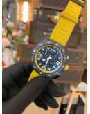 (LIKE NEW) 2023 BREITLING ENDURANCE PRO REF X82310 YELLOW DIAL 44MM QUARTZ GLOBAL WARRANTY UNTIL 2030 -FULL SET-