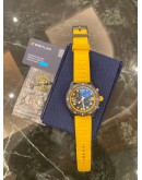 (LIKE NEW) 2023 BREITLING ENDURANCE PRO REF X82310 YELLOW DIAL 44MM QUARTZ GLOBAL WARRANTY UNTIL 2030 -FULL SET-