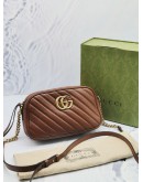 GUCCI GG MARMONT QUILTED SHOULDER BAG