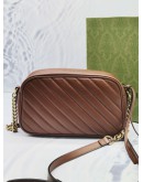 GUCCI GG MARMONT QUILTED SHOULDER BAG