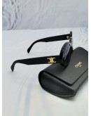 2024 CELINE TRIIMPHE 01 SUNGLASSES IN ACETATE IN BLACK -FULL SET-