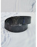 LOUIS VUITTON BLACK MONOGRAM ECLIPSE CANVAS BELT SIZE 90/36 