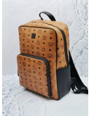 (UNUSED) 2023 MCM AREN MONOGRAM CANVAS AND LEATHER BACKPACK 