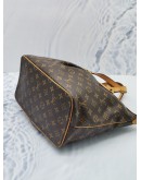 LOUIS VUITTON PALERMO MM MONOGRAM CANVAS / LEATHER TRIM WITH STRAP 