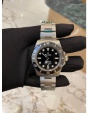 (UNUSED) 2021 ROLEX SUBMARINER REF 124060 BLACK DIAL 41MM AUTOMATIC WATCH -FULL SET-