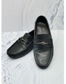 COACH BLACK LEATHER LOAFER SIZE US 8 1/2