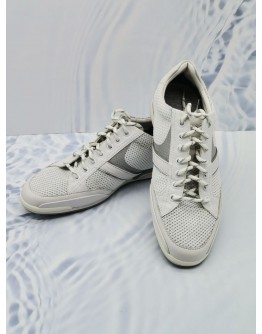 (LIKE NEW) HUGO BOSS WHITE SPACE LOWP LUX MENS SNEAKERS SIZE 40