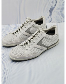 (LIKE NEW) HUGO BOSS WHITE SPACE LOWP LUX MENS SNEAKERS SIZE 40