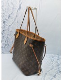 LOUIS VUITTON NEVERFULL BROWN MONOGRAM CANVAS TOTE SHOULDER BAG   