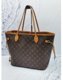 LOUIS VUITTON NEVERFULL BROWN MONOGRAM CANVAS TOTE SHOULDER BAG   