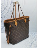 LOUIS VUITTON NEVERFULL BROWN MONOGRAM CANVAS TOTE SHOULDER BAG   