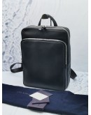 PRADA VZ0063 BLACK SAFFIANO LEATHER CUIR SLIM BACKPACK 