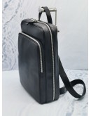 PRADA VZ0063 BLACK SAFFIANO LEATHER CUIR SLIM BACKPACK 