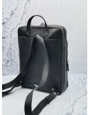 PRADA VZ0063 BLACK SAFFIANO LEATHER CUIR SLIM BACKPACK 